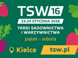 Plakat 16. edycję Targów Sadownictwa i Warzywnictwa miniatura