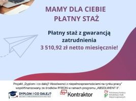 Plakat Dyplom i co dalej miniatura