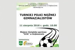 Gminny Turniej Piłki Nożnej Gimnazjalistów