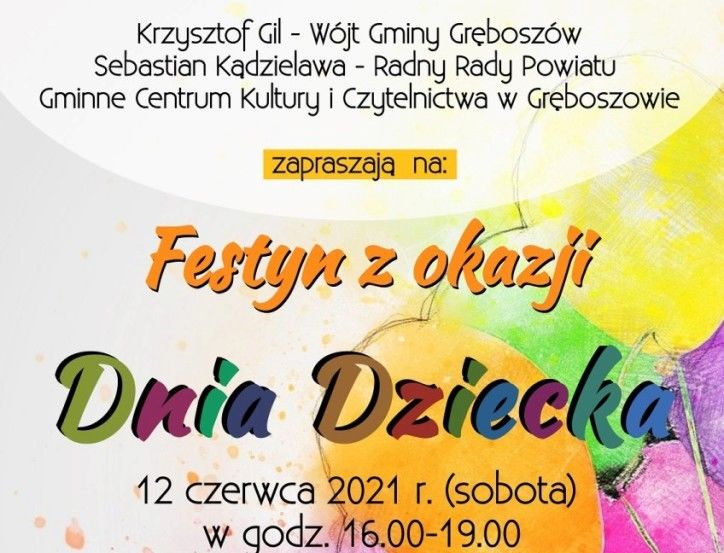 Logo dzień dziecka
