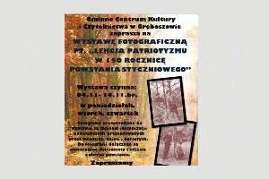 Wystawa fotograficzna pt. „Lekcja Patriotyzmu w 150. Rocznicę Powstania Styczniowego”