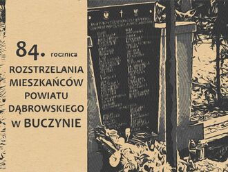 84 rocznica rozstrzelania mieszkańców powiatu dąbrowskiego