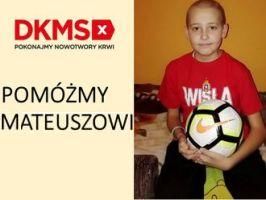 Podaruj Mateuszowi nowe życie – zostań dawcą szpiku!