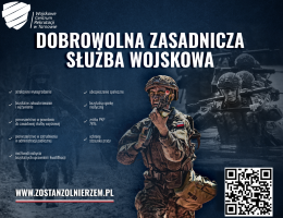 Plakat Dobrowolna Zasadnicza Służba Wojskowa Miniatura