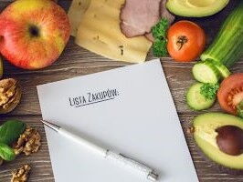 Zdjęcie listy zakupów miniatura