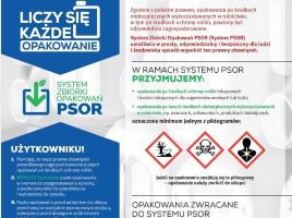 Plakat System Zbiórki Opakowań PSOR miniatura