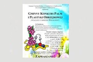 Gminny Konkurs Palm i Plastyki Obrzędowej związanej z okresem Wielkanocy