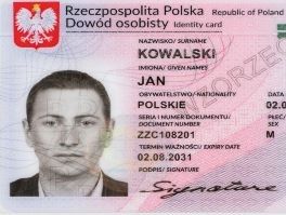 Zdjęcie dowodu osobistego