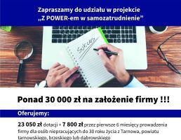 Z POWER-em w samozatrudnienie