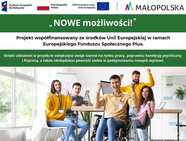 Plakat NOWE możliwości! miniatura