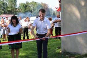 Otwarcie i poświęcenie placu zabaw w Woli Żelichowskiej