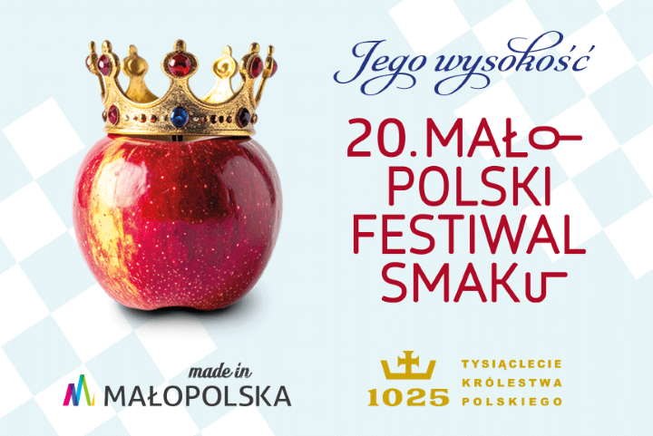Plakat Małopolski Festiwal Smaku 2025 miniatura