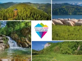 Plakat turystyczne skarby miniatura