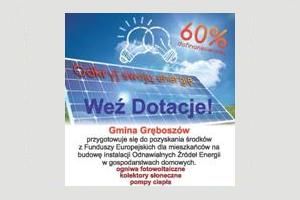 NABÓR UCZESTNIKÓW PROJEKTU - ROZWÓJ INFRASTRUKTURY PRODUKCJI ENERGII ZE ŹRÓDEŁ ODNAWIALNYCH