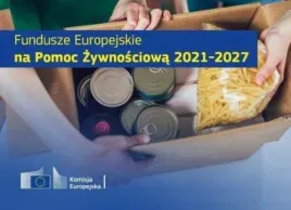 Plakat pomoc żywnościowa