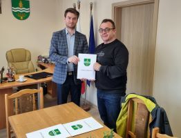 Podpisanie umowy na przebudowę drogi dojazdowej do gruntów rolnych w miejscowości Borusowa