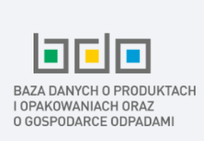 Logo bazy danych o produktach i opakowaniach oraz o gospodarce odpadami