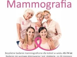 Zapraszamy na DARMOWĄ mammografię miniatura