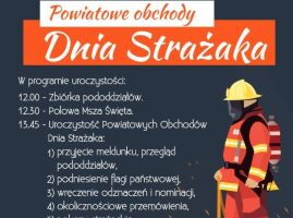 Plakat Dzień Strażaka Miniatura