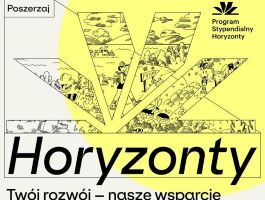 Plakat Program Stypendialny Horyzonty