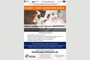 NIE MASZ PRACY? JESTEŚ OSOBĄ W WIEKU 30 LAT I WIĘCEJ?
