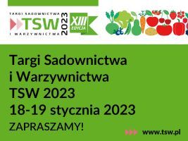 Targi sadownictwa - zaproszenie