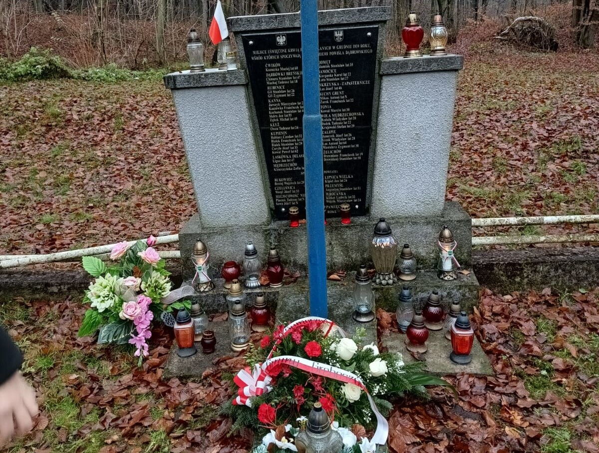 Zdjęcie pomnika pomordowanych miniatura