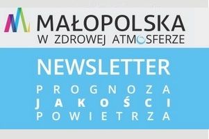 2 stopień zagrożenia dla poziomu pyłu PM10 dla powiatów: Kraków, Tarnów, Nowy Sącz, krakowski, suski, dąbrowski, tarnowski, brzeski, nowosądecki