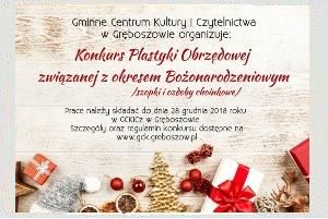 Konkurs Plastyki Obrzędowej związanej z okresem Bożonarodzeniowym