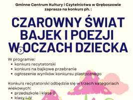Czarowny świat bajek i poezji w oczach dziecka miniatura