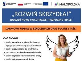 Plakat projektu Rozwiń SKRZYDŁA miniatura