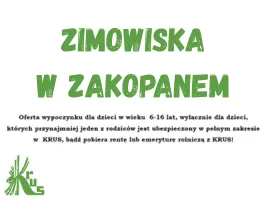 Zimowiska w Zakopanem