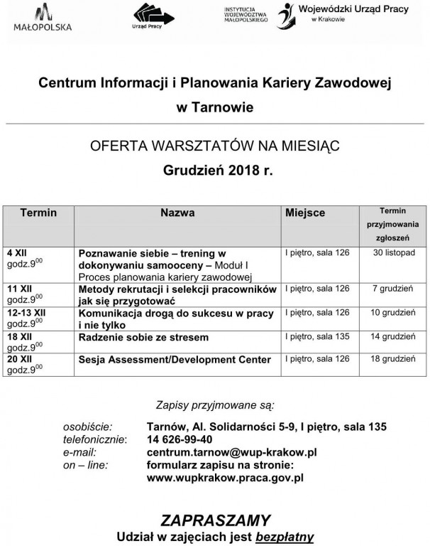 files/pliki/aktualnosci/2018/08sierpen/Bezplatne zajecia/harmonogram XII_1.jpg