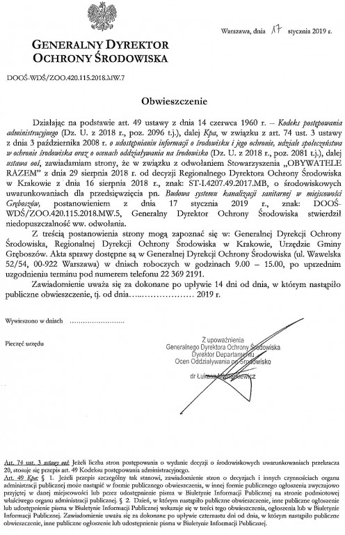 files/pliki/aktualnosci/2019/01styczen/Obwieszczenie Generalnego Dyrektora/GDOS.JPG