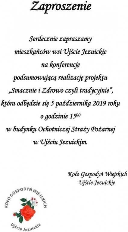 files/pliki/aktualnosci/2019/08sierpien/Kolo Gospodyn Wiejskich Ujscie Jezuickie/Zaproszenie mieszkancy_1.jpg