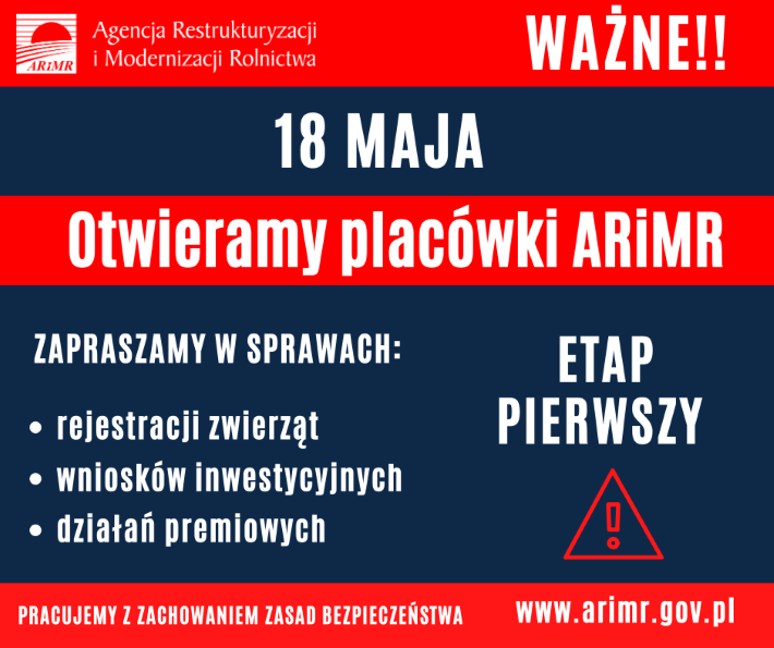 ARiMR otwiera swoje placowki.png