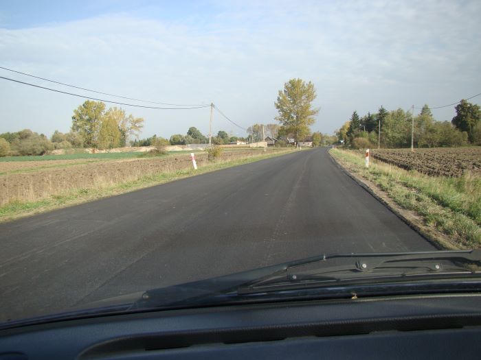 Remont Remont drogi wojewodzkiej nr 973 na odcinku Zelichow - Kozlow 2.JPG