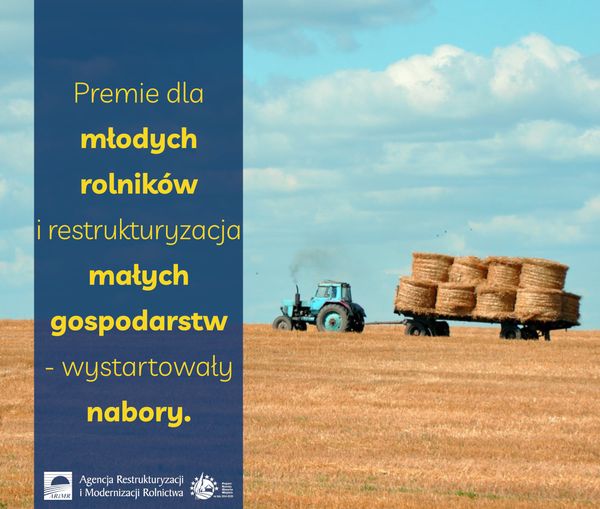 Zdjęcie ciągnika z przyczepą