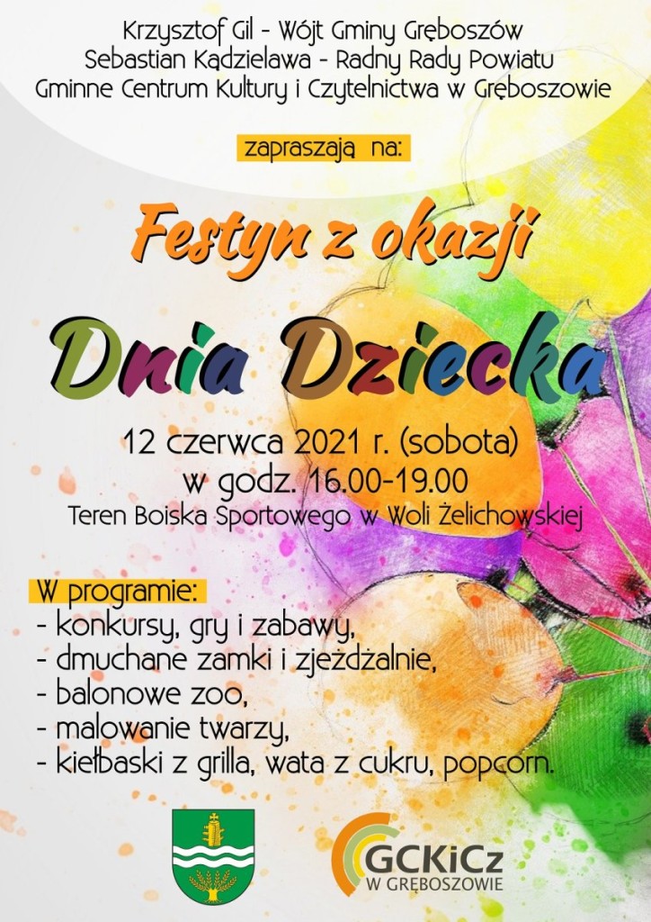 Plakat dzień dziecka