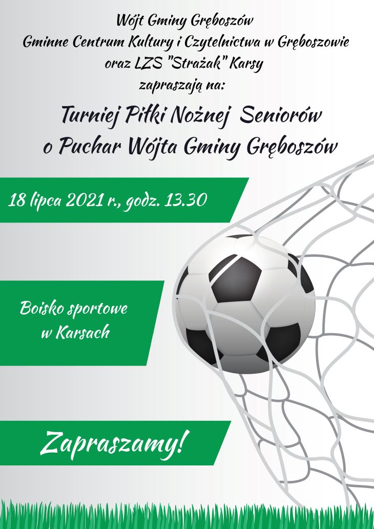 Turniej Piłki Nożnej o Puchar Wójta Gminy Gręboszów