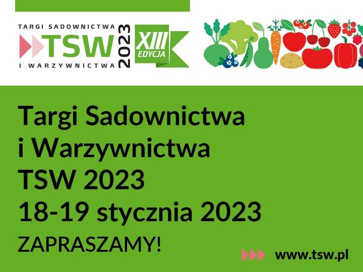 Targi sadownictwa - baner