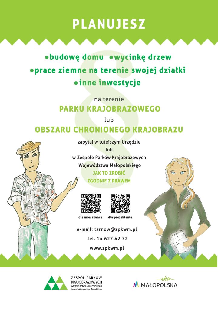 Plakat - Zespół Parków Krajobrazowych