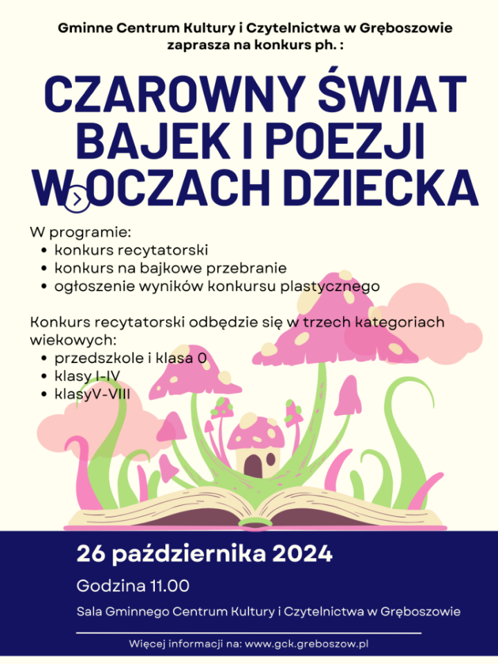 Czarowny świat bajek i poezji w oczach dziecka