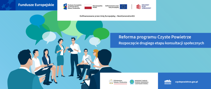 Konsultacje społeczne w sprawie nowej odsłony Programu Czyste Powietrze
