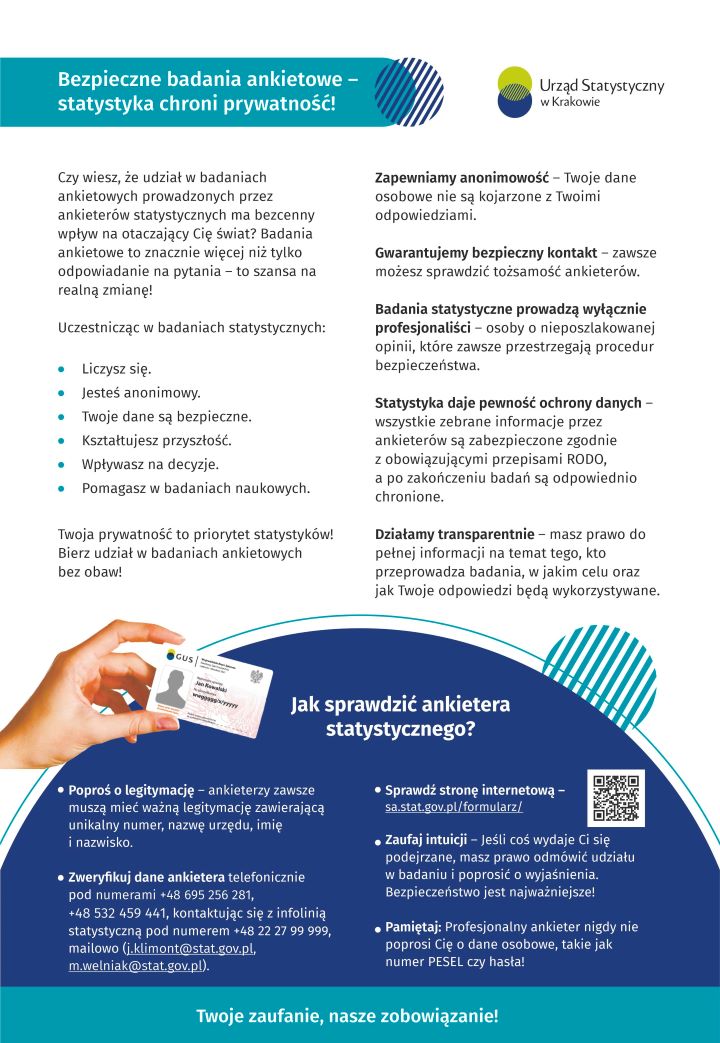 Plakat badania ankietowe