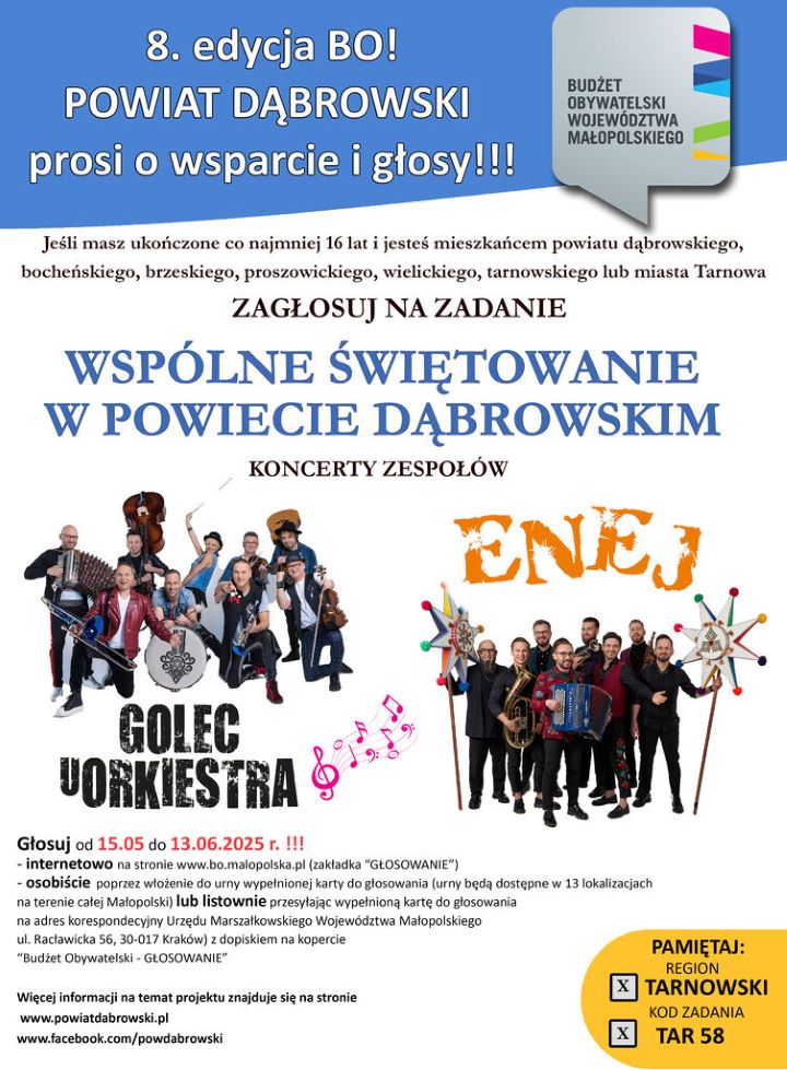 Plakat 8. edycja BO