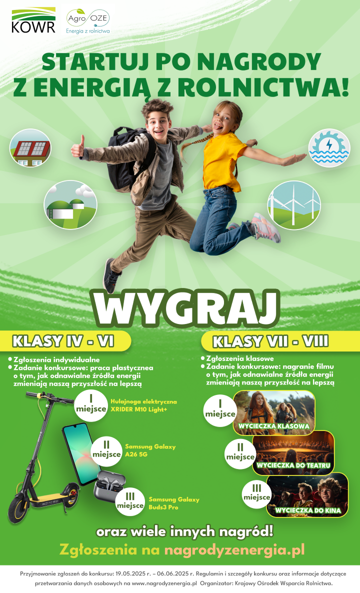 Plakat Energia z rolnictwa miniatura