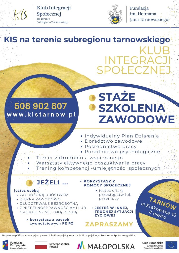 KIS na terenie subregionu tarnowskiego