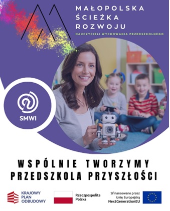 Plakat Małopolska Ścieżka Rozwoju Nauczycieli Wychowania Przedszkolnego
