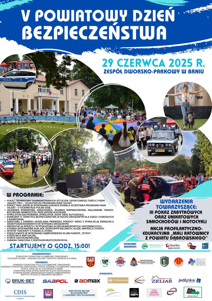 Plakat Powiatowy Dzień Bezpieczeństwa